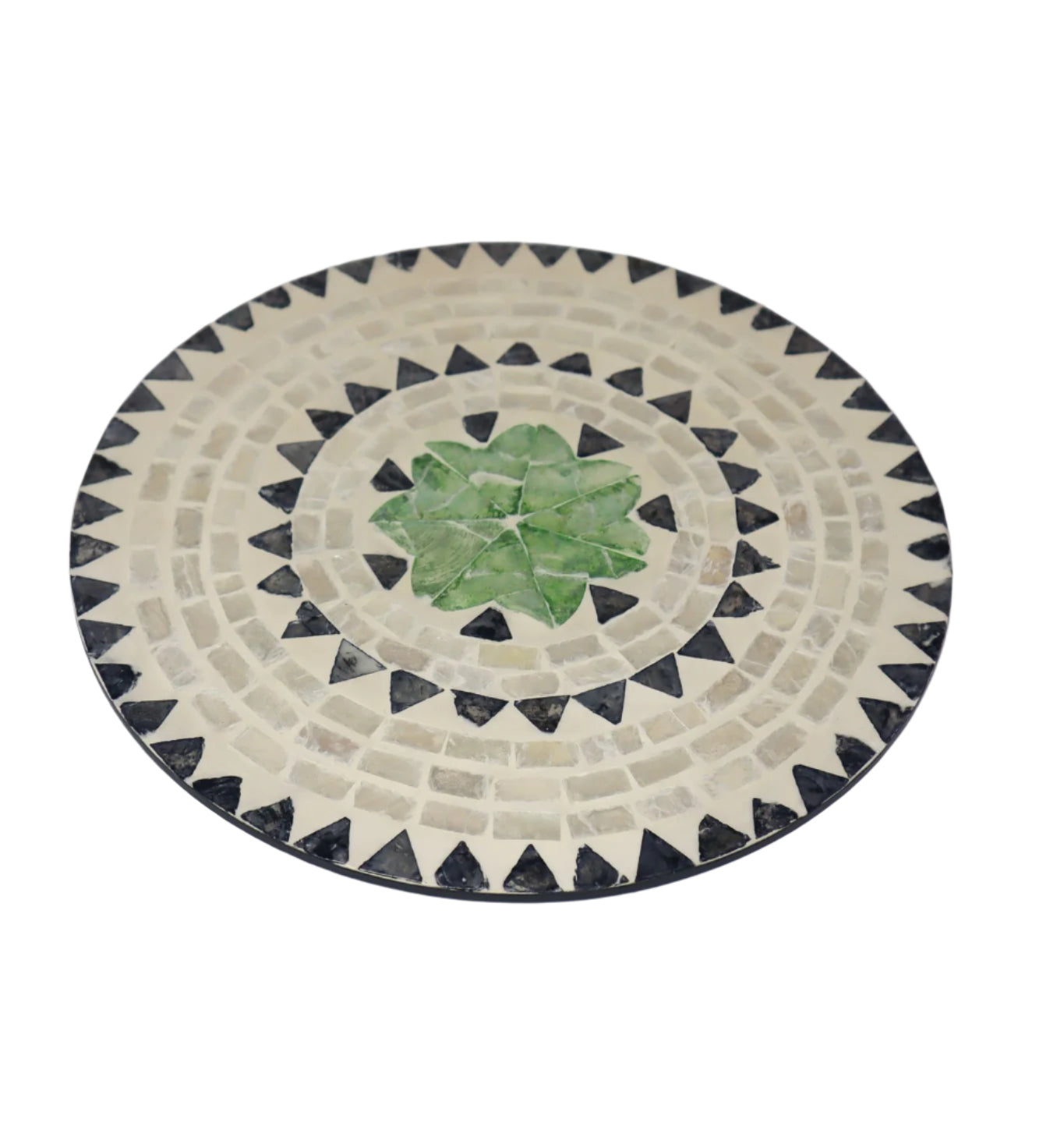 Nature Shell & Resin Table Mat 30cm Diameter