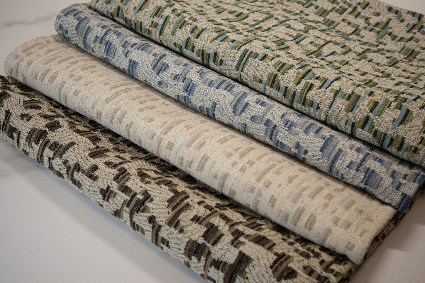 Velvet Checks Lumbar Cushion 50cm x 28cm