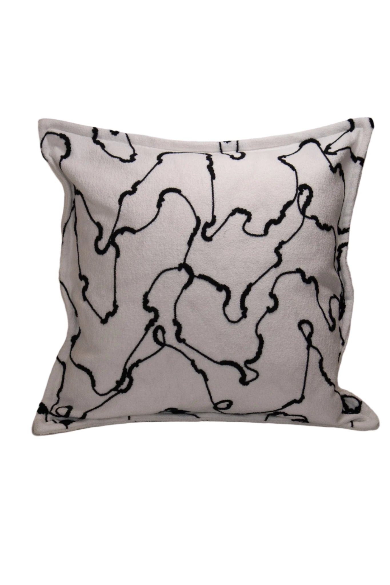 Plush Embroidered Cushion 50cm x 50cm