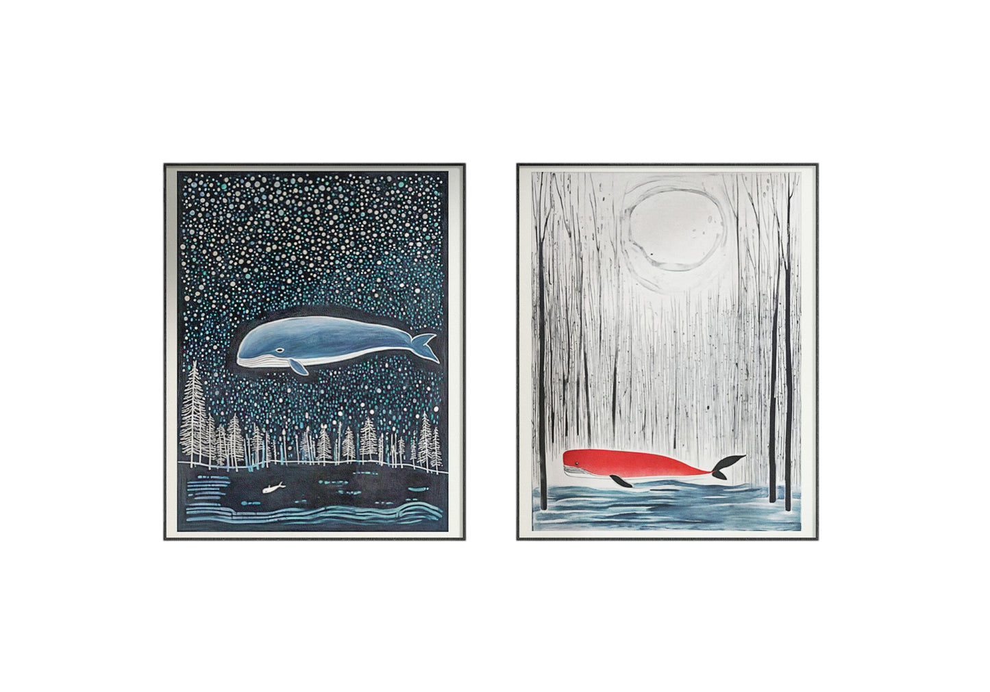 Wall Art Prints 22cm × 29cm Textured Art Paper Fine Art Inkjet Printing - Echoes of the Deep Sky