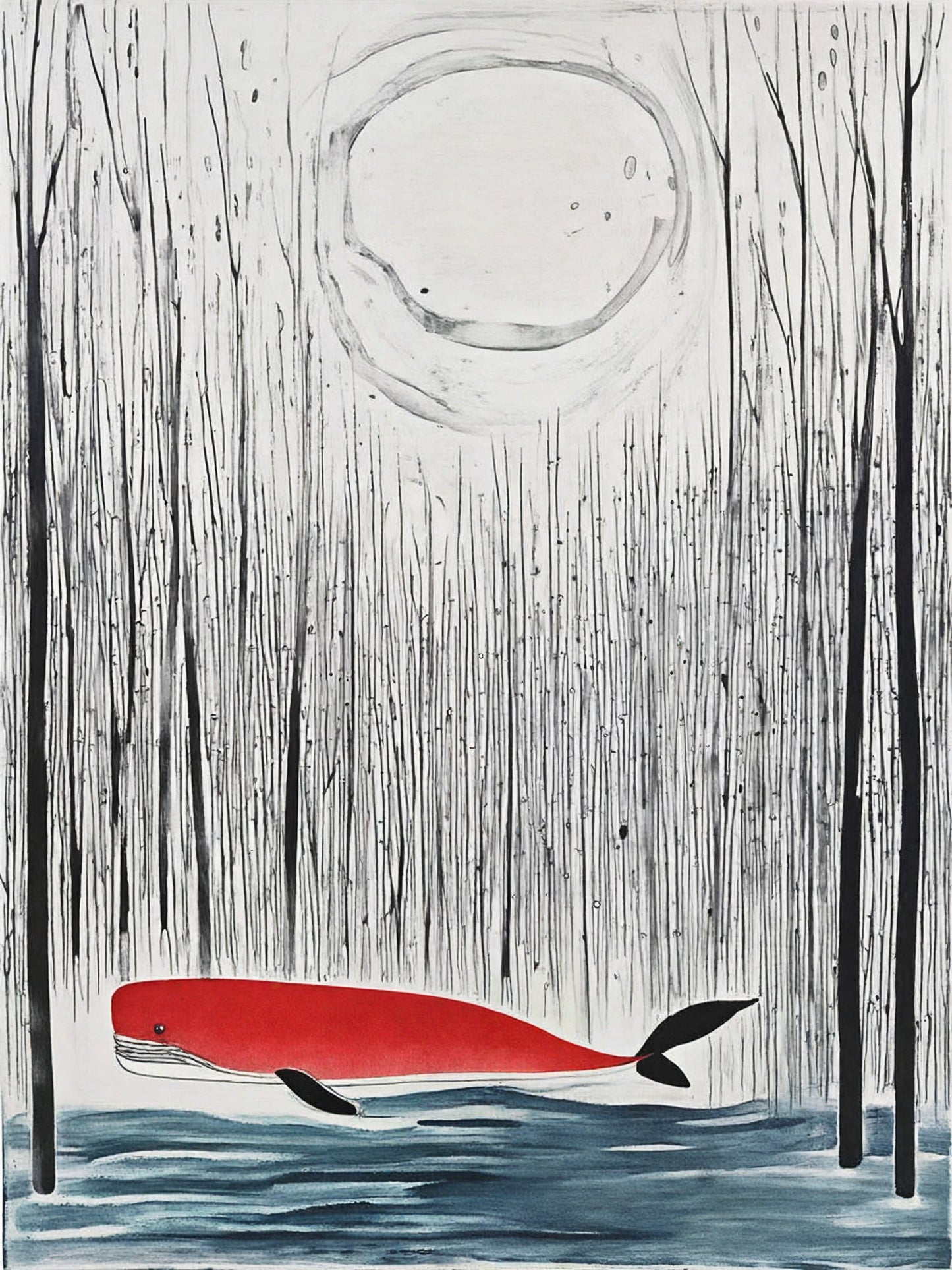 Wall Art Prints 22cm × 29cm Textured Art Paper Fine Art Inkjet Printing - Echoes of the Deep Sky